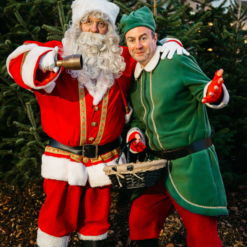 Kerstman en Elf