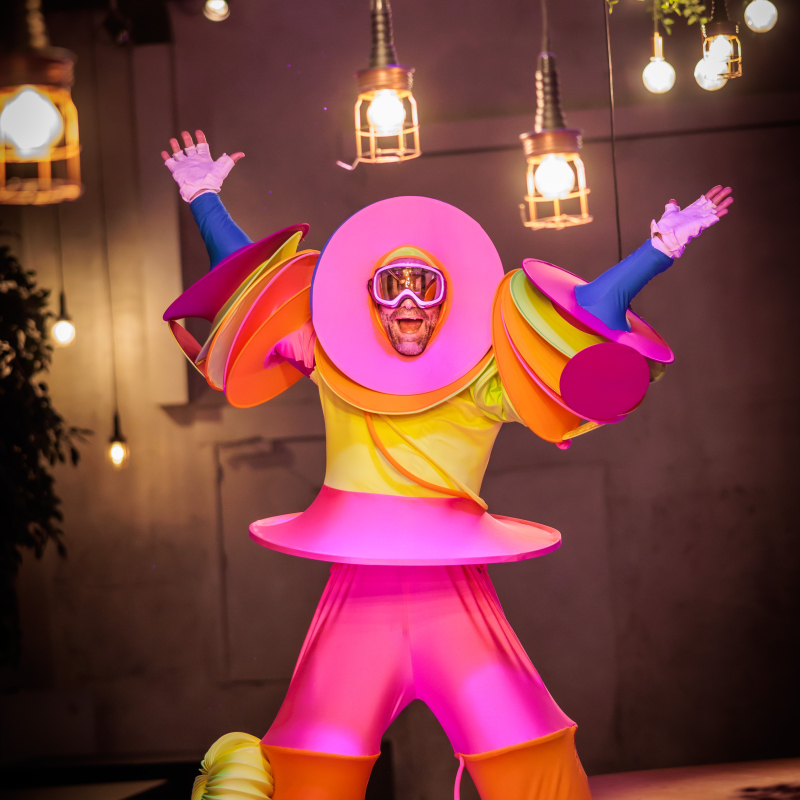 Steltenact Flitsende Fluo