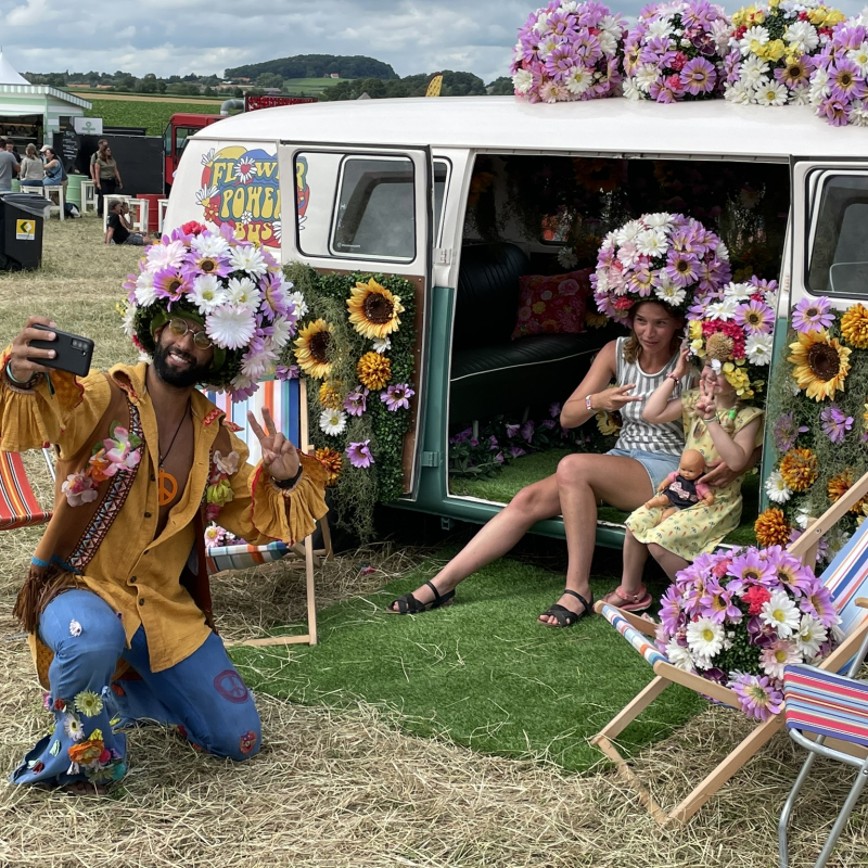 Flower Power Bus