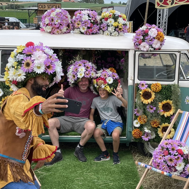 Flower Power Bus