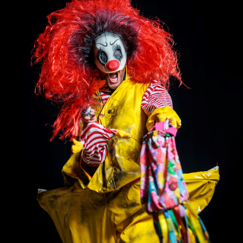 Billy de clown Halloweenanimatie