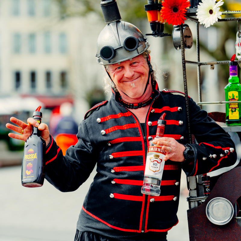 Kleinste mobiele cocktailbar