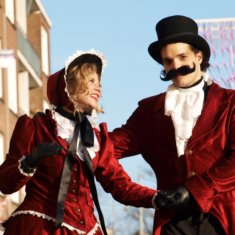 Dickens Echtpaar Steltenact