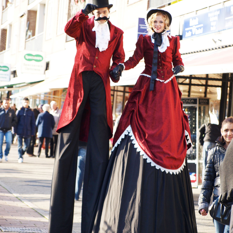 Dickens Echtpaar Steltenact