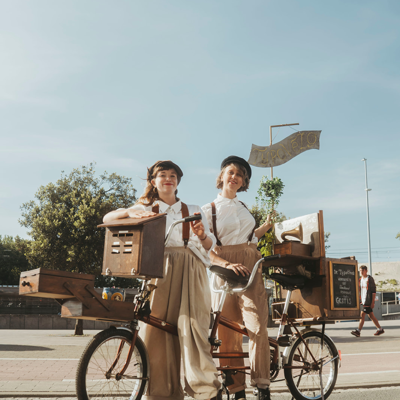 Kerst Type Vélo: winterse wensen