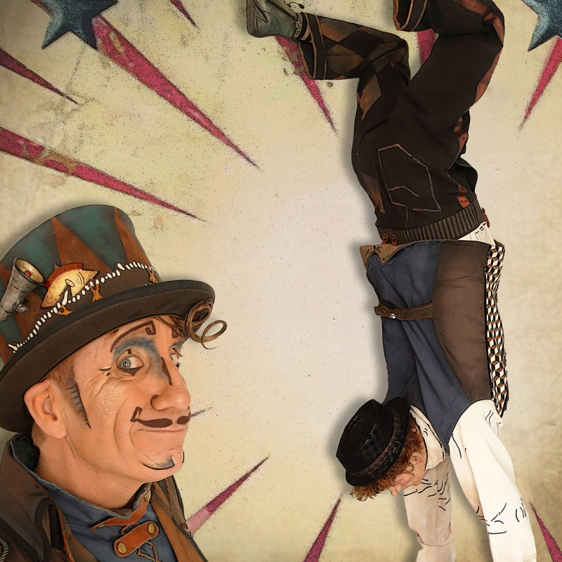 Circus walk act: 'The Amazing Handwalker'