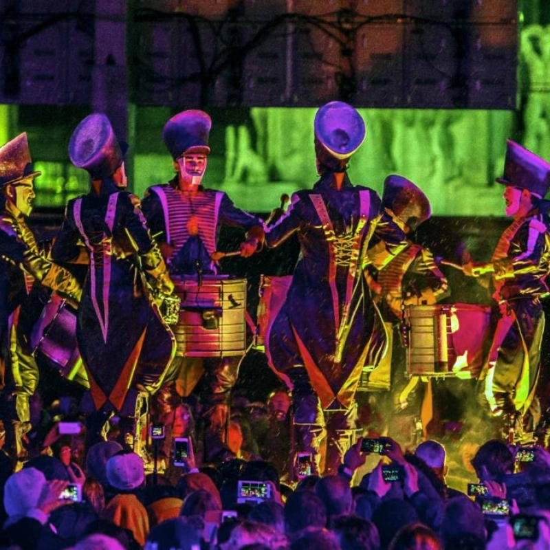 Percussie op stelten "PER-Q"