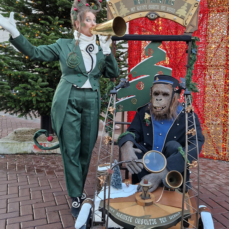 Het kleinste kerstorgeltje ter wereld