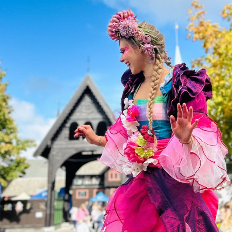 Bloemenmagie op Stelten