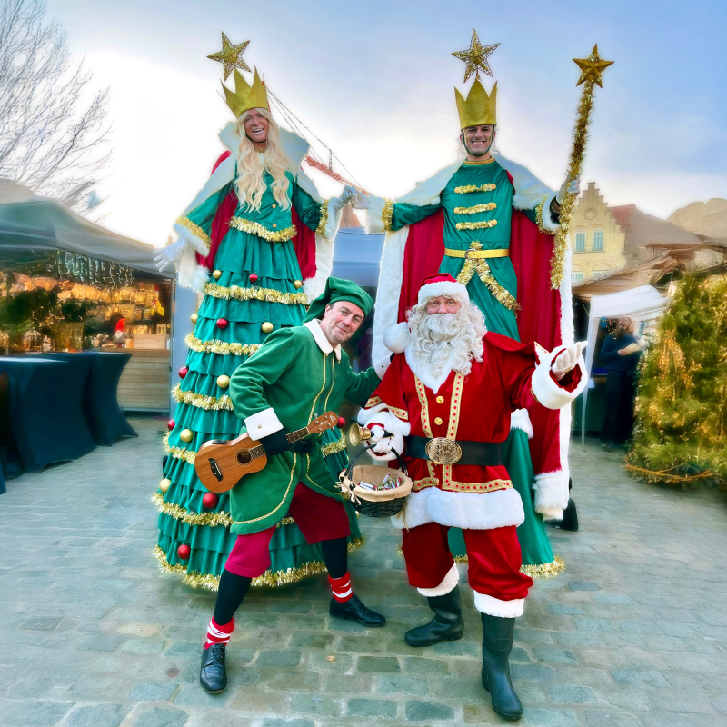 Kerst Royale Steltenlopers