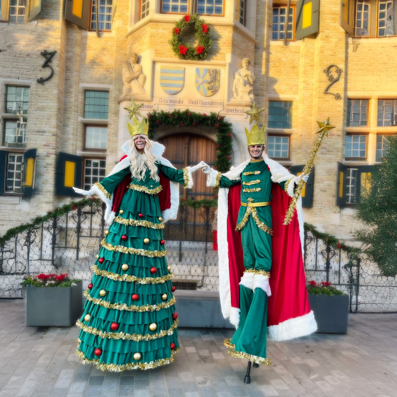 Kerst Royale Steltenlopers