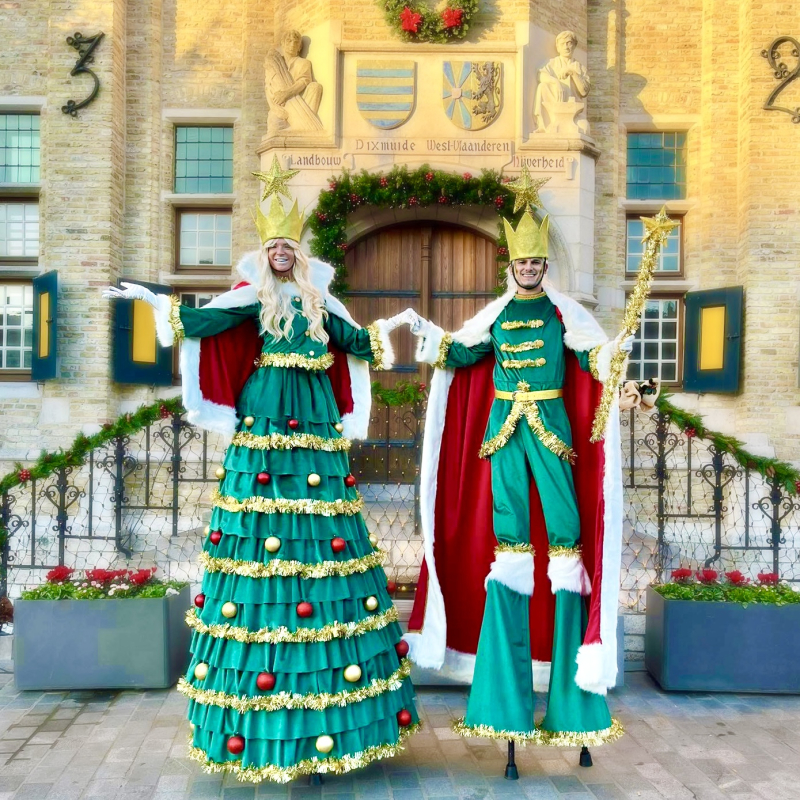 Kerst Royale Steltenlopers